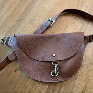 Genuine Leather Crossbody Bag